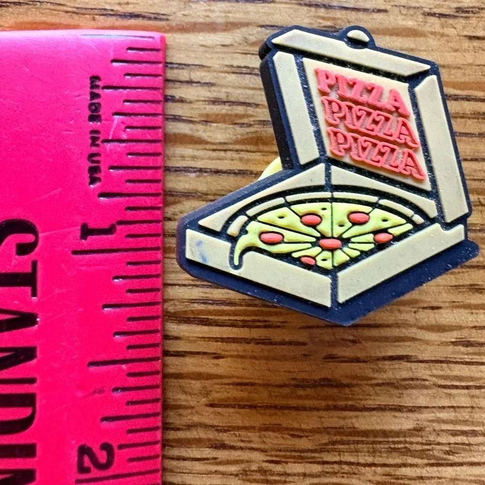 Set of 3- Fun Food-Themed Shoe Charms
